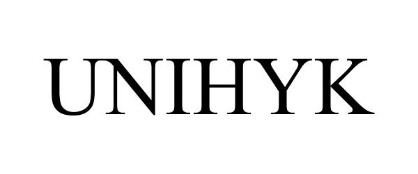 Trademark Logo UNIHYK