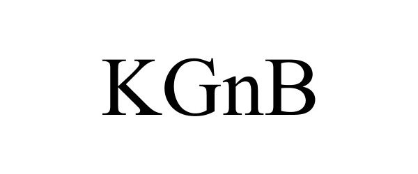 Trademark Logo KGNB