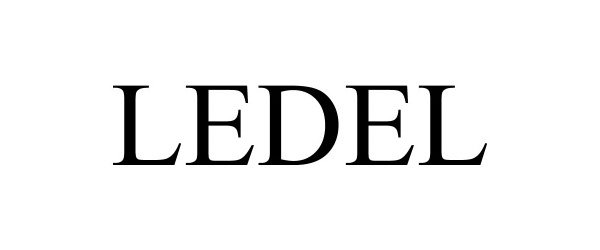Trademark Logo LEDEL