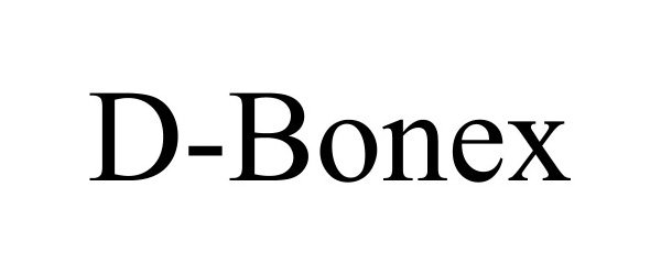 Trademark Logo D-BONEX