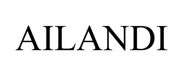 Trademark Logo AILANDI