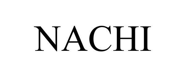 Trademark Logo NACHI