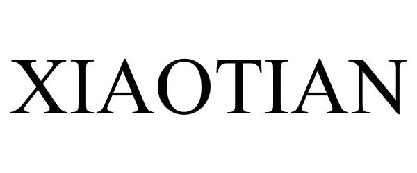 Trademark Logo XIAOTIAN