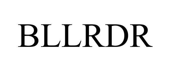 Trademark Logo BLLRDR