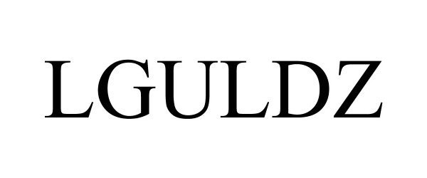 Trademark Logo LGULDZ