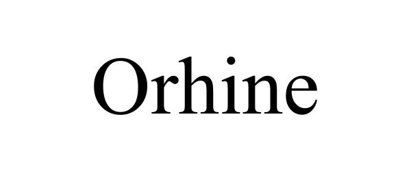 Trademark Logo ORHINE