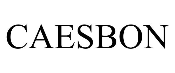 Trademark Logo CAESBON