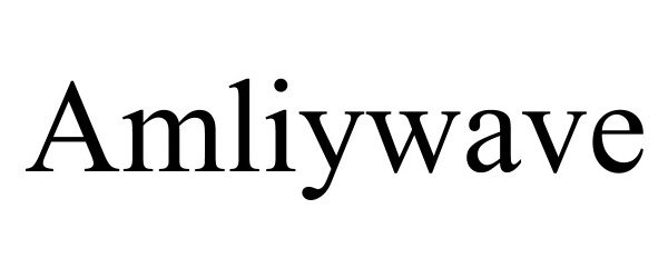 Trademark Logo AMLIYWAVE