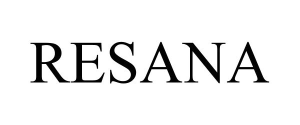 Trademark Logo RESANA