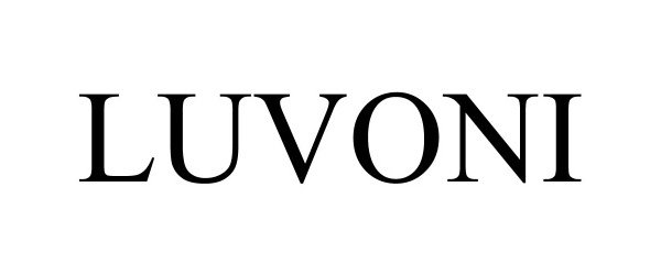 Trademark Logo LUVONI