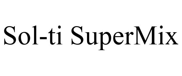  SOL-TI SUPERMIX
