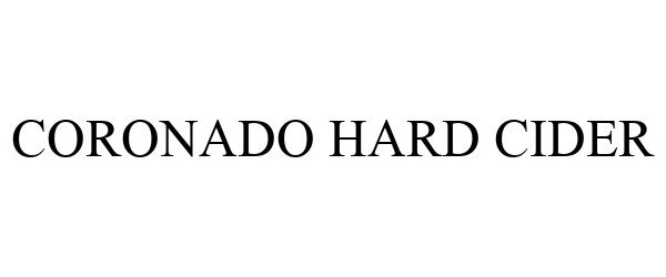  CORONADO HARD CIDER