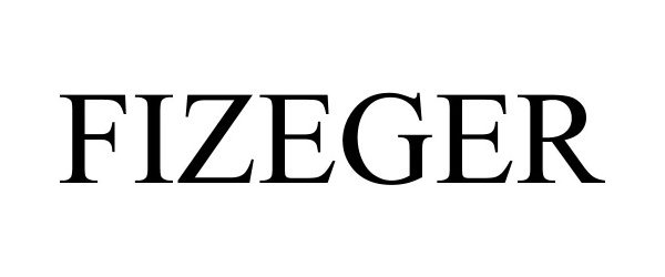 Trademark Logo FIZEGER
