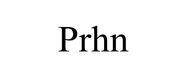 Trademark Logo PRHN