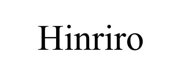  HINRIRO