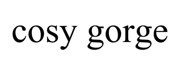 Trademark Logo COSY GORGE