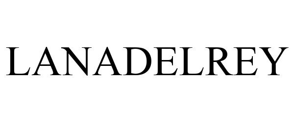 Trademark Logo LANADELREY