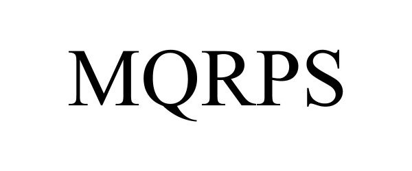 Trademark Logo MQRPS