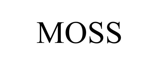 Trademark Logo MOSS