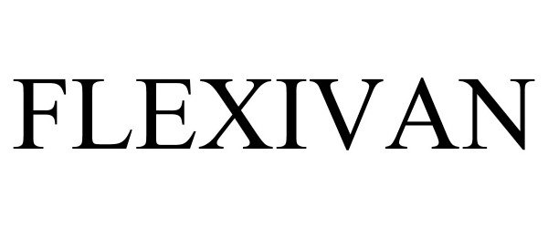 Trademark Logo FLEXIVAN