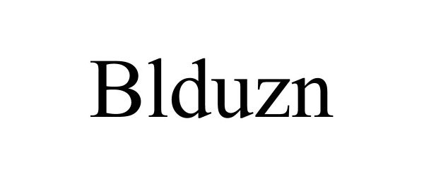 Trademark Logo BLDUZN