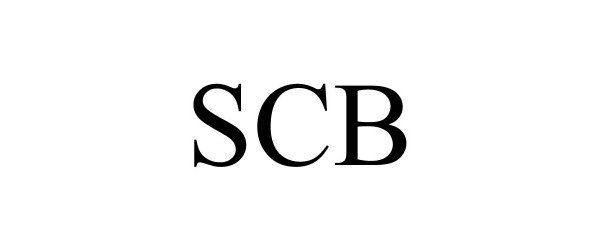 Trademark Logo SCB