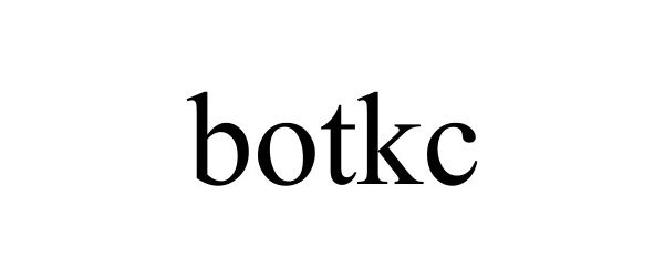 Trademark Logo BOTKC