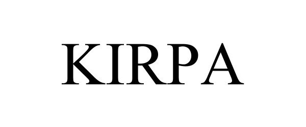 KIRPA - Kirpa Unlimited Llc Trademark Registration