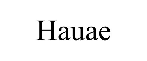 Trademark Logo HAUAE