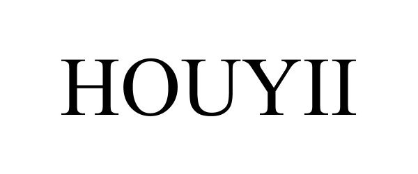 Trademark Logo HOUYII