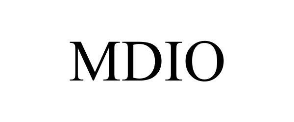 Trademark Logo MDIO