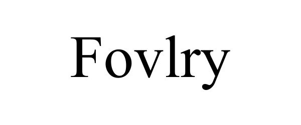  FOVLRY