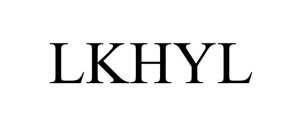 Trademark Logo LKHYL