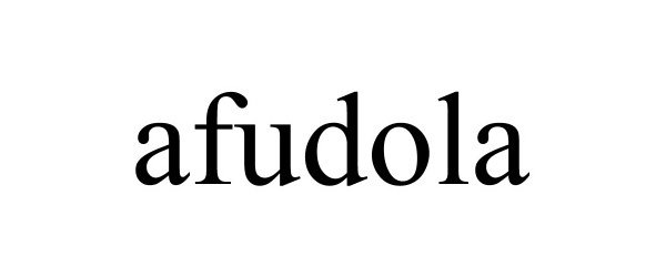Trademark Logo AFUDOLA