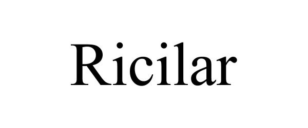 Trademark Logo RICILAR