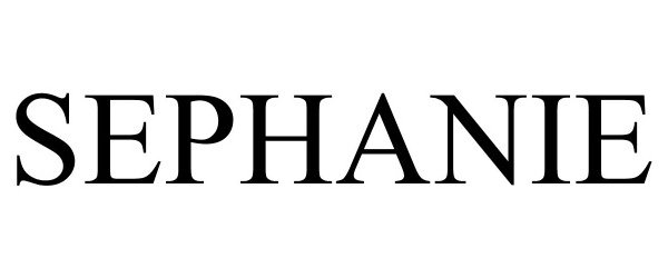 Trademark Logo SEPHANIE
