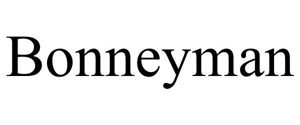 Trademark Logo BONNEYMAN