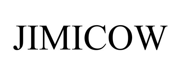 Trademark Logo JIMICOW