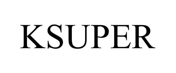 Trademark Logo KSUPER
