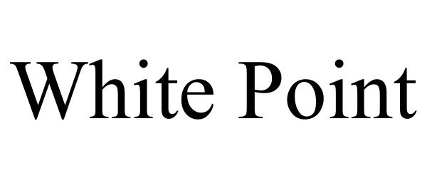 Trademark Logo WHITE POINT