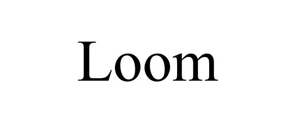 Trademark Logo LOOM