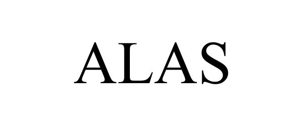 Trademark Logo ALAS