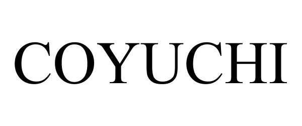 Trademark Logo COYUCHI