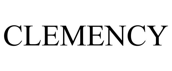 Trademark Logo CLEMENCY