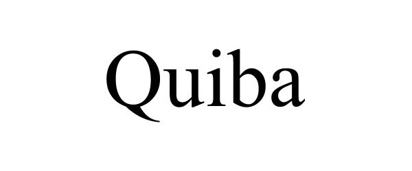 Trademark Logo QUIBA