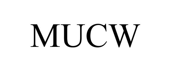 Trademark Logo MUCW