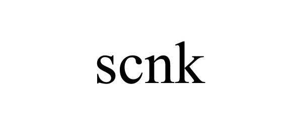 Trademark Logo SCNK