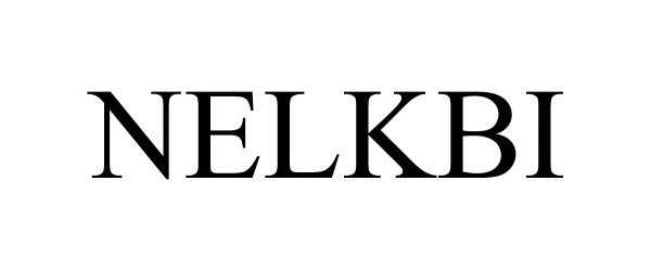 Trademark Logo NELKBI