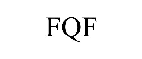 Trademark Logo FQF