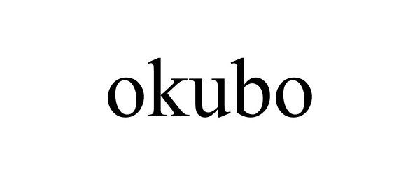 Trademark Logo OKUBO